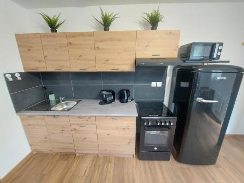 Dapur atau dapur kecil di Cosy 1 - Audincourt centre