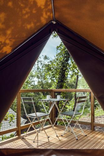 Μπαλκόνι ή βεράντα στο wecamp Pirineos