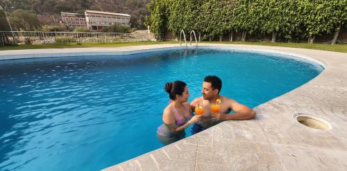 Bazén v ubytování Bungalow Villa Pedrito nebo v jeho okolí