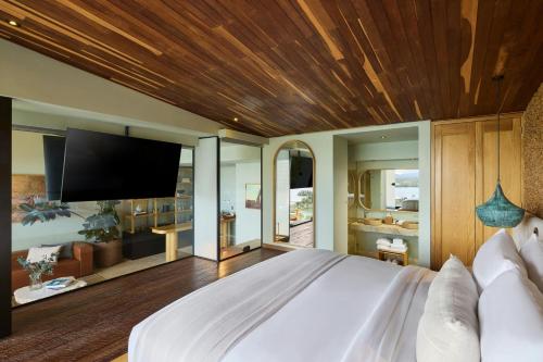 Televisyen dan/atau pusat hiburan di The Brown, Guatape, Autograph Collection