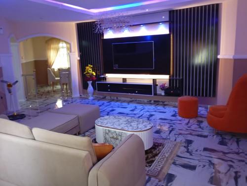 Posezení v ubytování Imsmart Luxury apartment