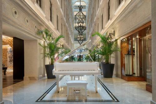 Posezení v ubytování JW Marriott Istanbul Bosphorus