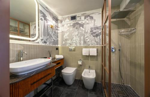 Koupelna v ubytování NYX Hotel Rome by Leonardo Hotels