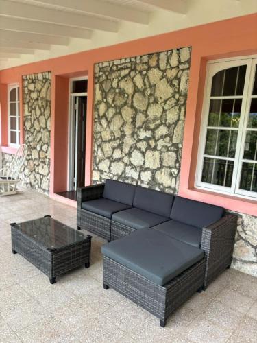 Zona de estar de Library Master Suite