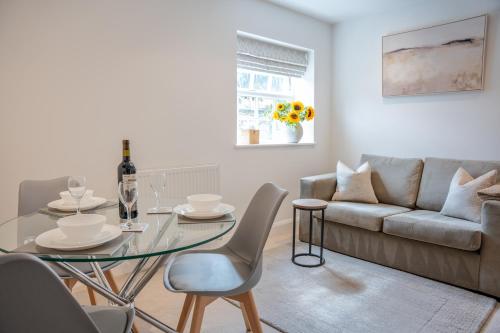 Posezení v ubytování Lonsdale House Boutique Apartments