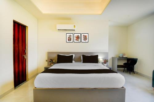 Hotel O Classy Castleにあるベッド