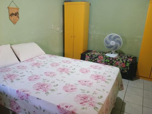 Katil atau katil-katil dalam bilik di Morada das Plantas