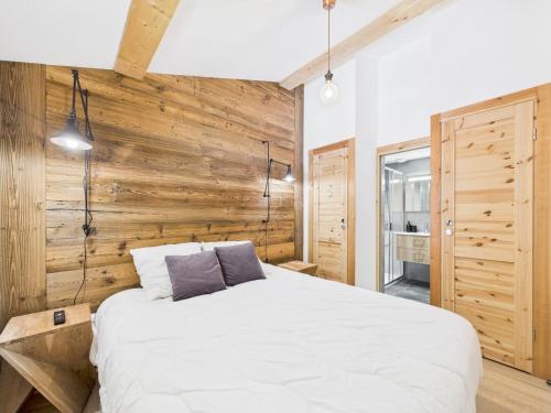 Les Gets - Bel appartement avec balcon et cheminée près des pistes
