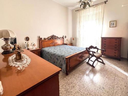 Ένα ή περισσότερα κρεβάτια σε δωμάτιο στο Libera