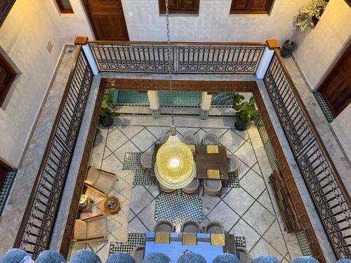 Un lugar para sentarse en Riad Atlas Acacia