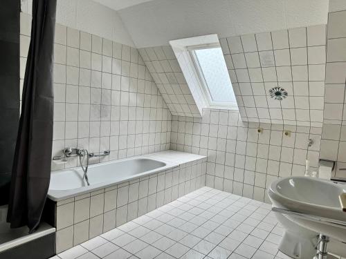 Koupelna v ubytování GEM01 Apartment near Heilbronn