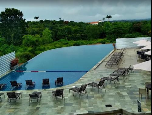 Swimmingpoolen hos eller tæt på Quinta Santa Bárbara Eco Resort