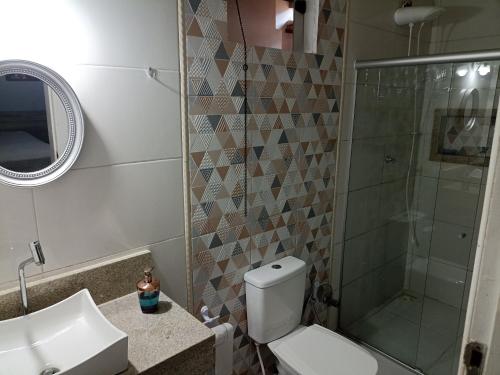 Bilik mandi di Recanto da Paz