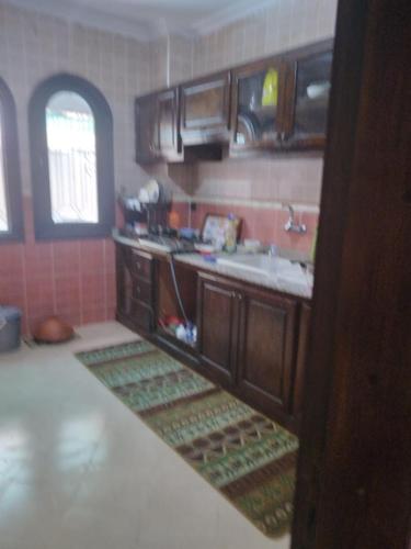Kuchyň nebo kuchyňský kout v ubytování Villa Tamensourt