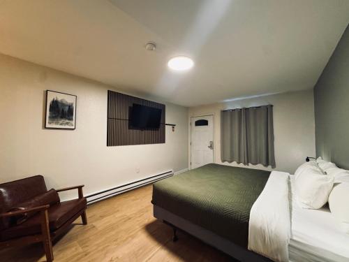Katil atau katil-katil dalam bilik di The Pioneer Motel