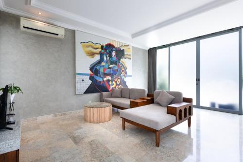 Гостиная зона в Nunamkhalu Private Villa and Spa