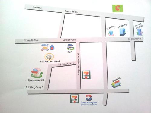 ハブ　デ　リーフ　アット　ラヨーンの見取り図または間取り図