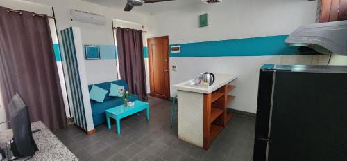 Kuchyň nebo kuchyňský kout v ubytování Downtime Hotel