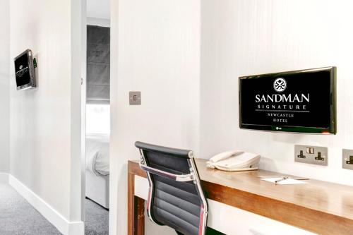 TV/Unterhaltungsangebot in der Unterkunft Sandman Signature Newcastle Hotel