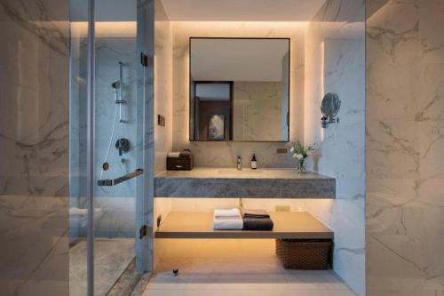 Ένα μπάνιο στο Onejee Hotel Shenzhen
