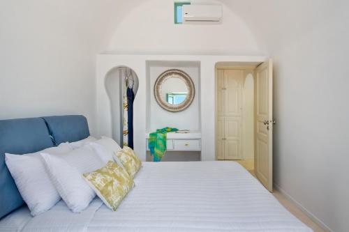 Ένα ή περισσότερα κρεβάτια σε δωμάτιο στο Ananda Retreat