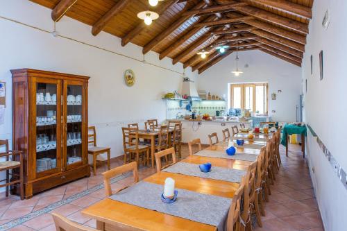 Reštaurácia alebo iné gastronomické zariadenie v ubytovaní B&B Beata Solitudo