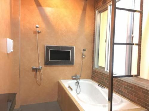 Koupelna v ubytování Tanisa Resort