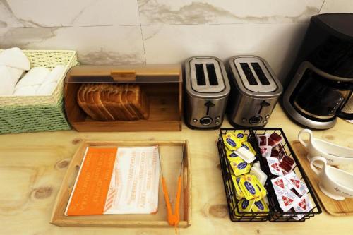 Yongin(Giheung) M7 Hotelにあるコーヒーまたはお茶
