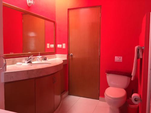 A bathroom at Casa Pili