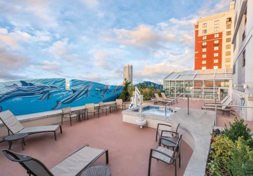 A piscina em ou perto de Club Wyndham Skyline Tower