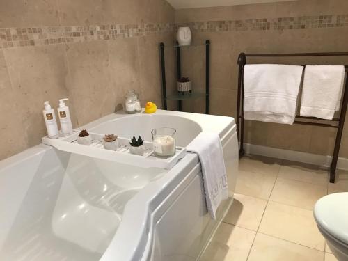 Bilik mandi di Evas cottage near Scafell