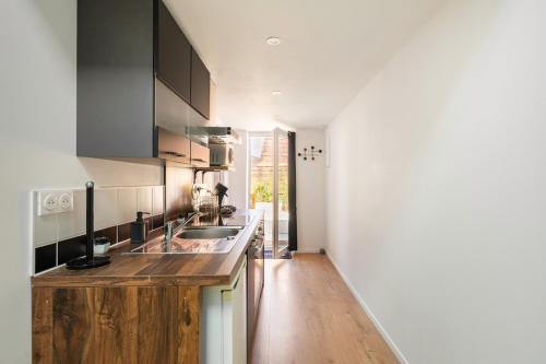 Η κουζίνα ή μικρή κουζίνα στο Loft antique