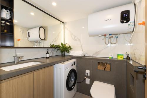 Koupelna v ubytování Duoya International Apartment