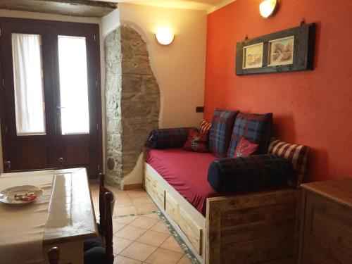 Χώρος καθιστικού στο appartamento Casa Benassi