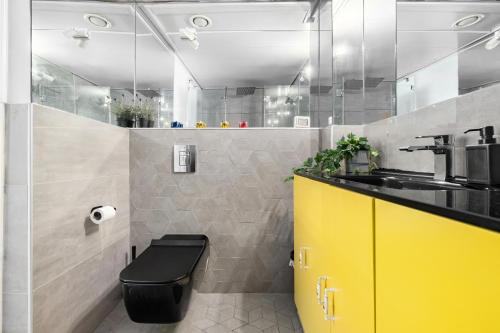 Et badeværelse på Blue Horizon