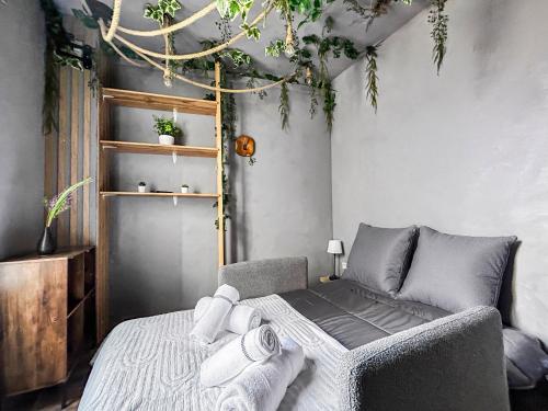 Χώρος καθιστικού στο Jungle Design, WiFi Fibre, 20min Paris