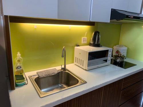 Η κουζίνα ή μικρή κουζίνα στο Saigon Downtown - Rivergate Residence