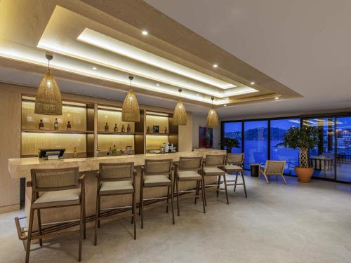 Χώρος καθιστικού στο The Bodrum Hotel Yalıkavak - MGallery Collection