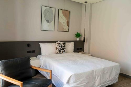 Postel nebo postele na pokoji v ubytování Hido Hostel II
