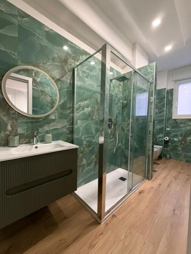 Koupelna v ubytování CIAO PARTENOPE - luxury rooms