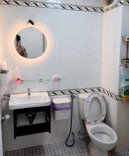 Bilik mandi di Góc Hải Phòng Drinks & Homestay Q4