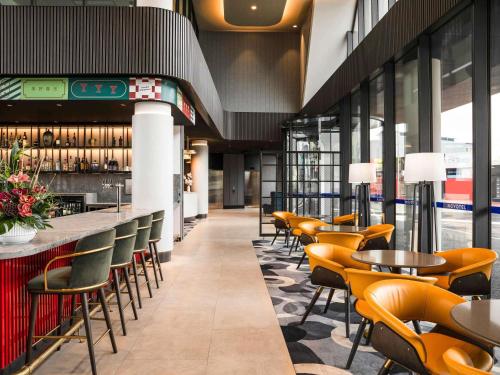 Posezení v ubytování Novotel Devonport