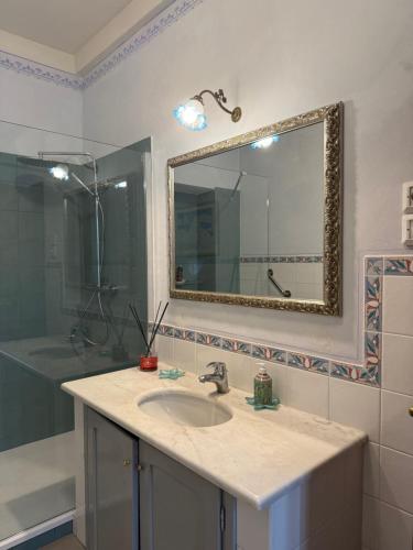 Bilik mandi di B&B Il Castello
