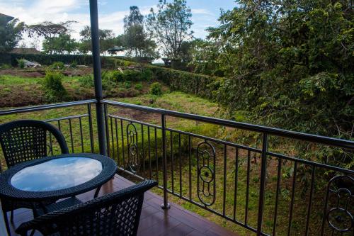 Un jardín fuera de Topcliff Lodge