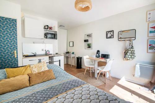 Studio Les Cèdres, central et chaleureux !