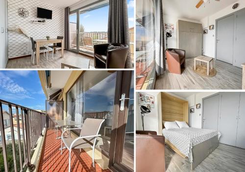 Canet plage - Studio lumineux - WiFi - Calme