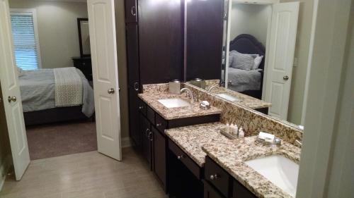 A bathroom at Peachtree TownHome