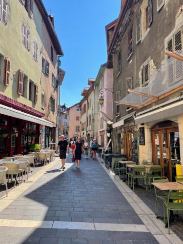ANNECY 2 Fg Sainte Claire vieille ville 4pers 3 étoiles proche lac et gare