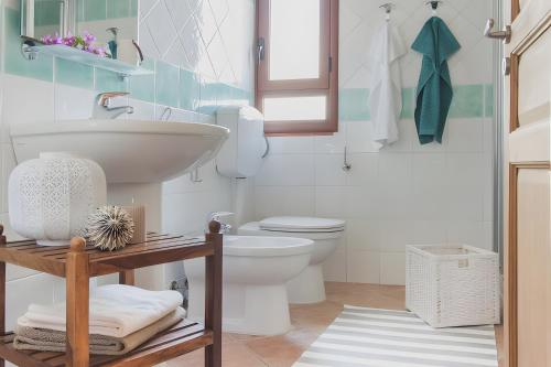 Koupelna v ubytování A Domu Home Holiday