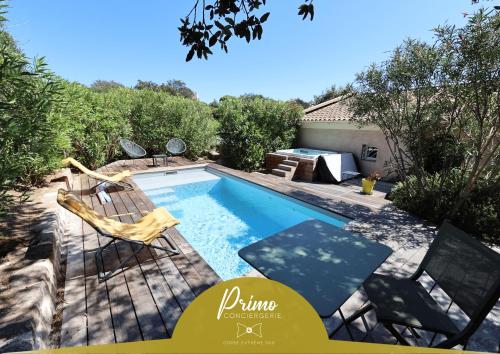 Villa U Serenu - Piscine, Jacuzzi & Vue Mer